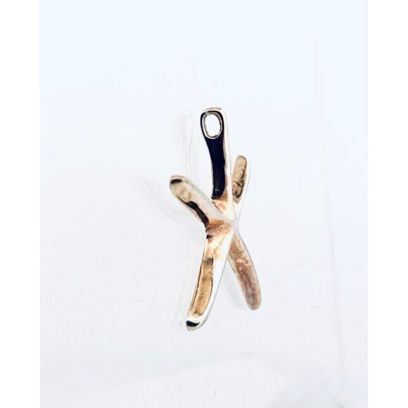 Sterling Silver 925 Starfish Pendant Unique Nautical Jewelry 9.13 Grams No Chain - Picture 2 of 9